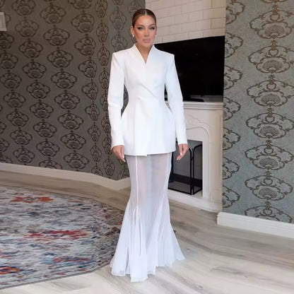 BLAZER  GIORGIA CON GONNA IN ORGANZA ♥️