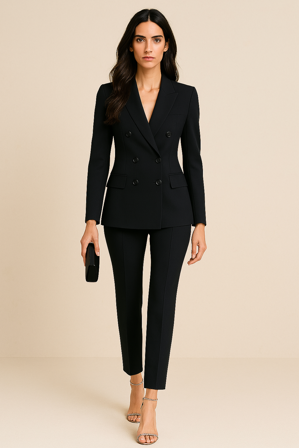 Magnifico tailleur foderato Made in italy, primavera estate tutte le taglie disponibili