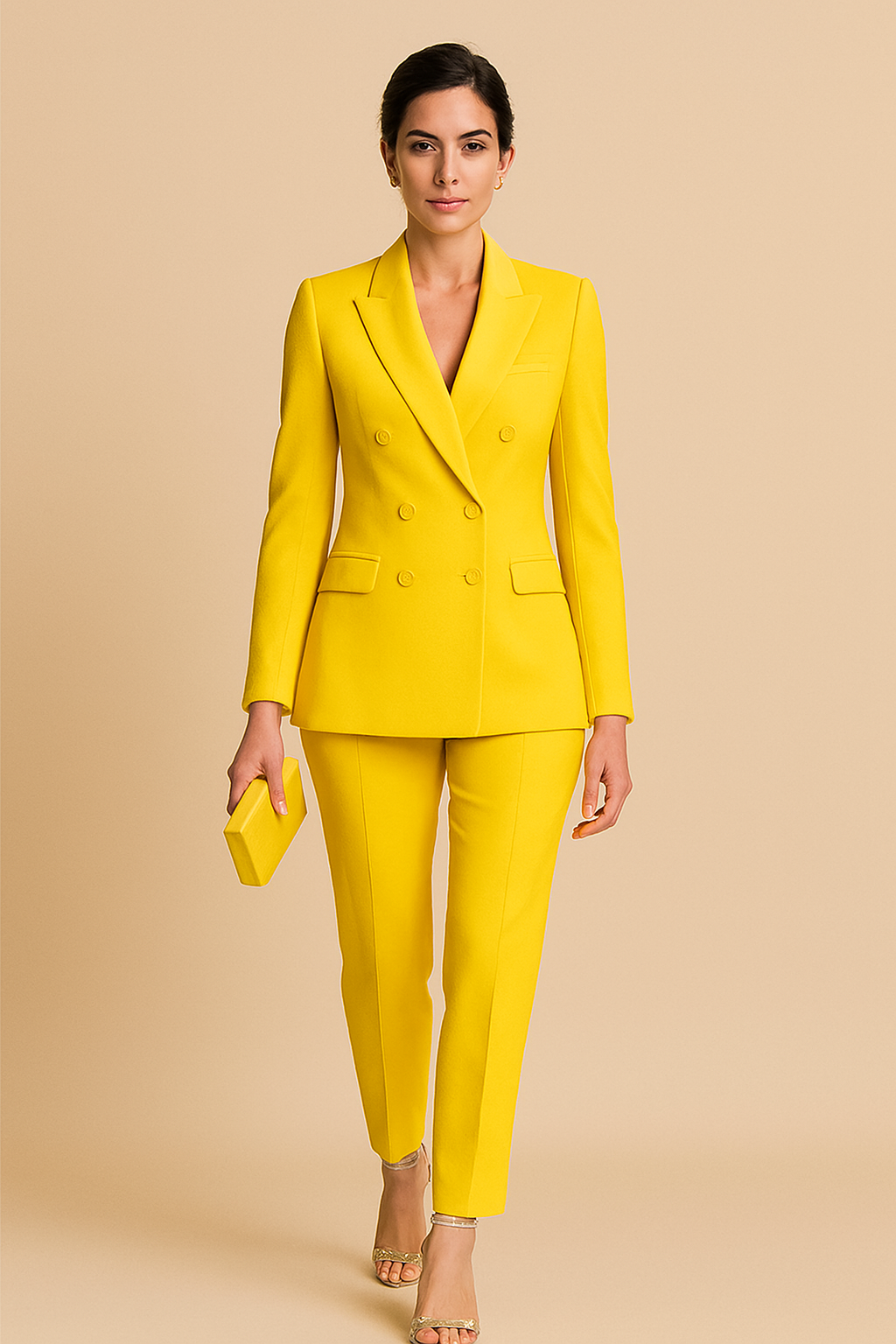 Magnifico tailleur foderato Made in italy, primavera estate tutte le taglie disponibili