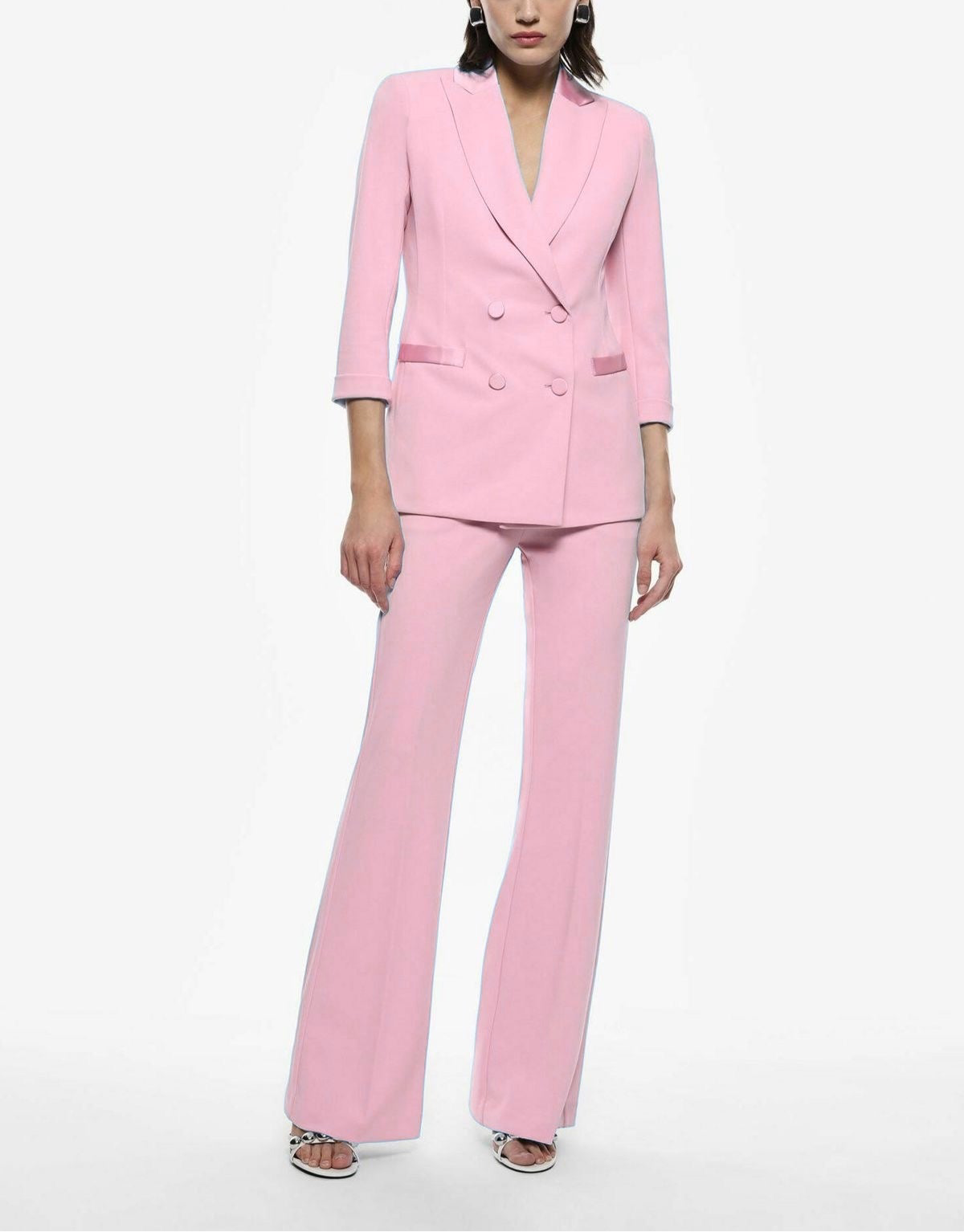 Splendido tailleur vestibilita regolare giacca foderata pantalone con vestibilità regolare Made in italy 🇮🇹