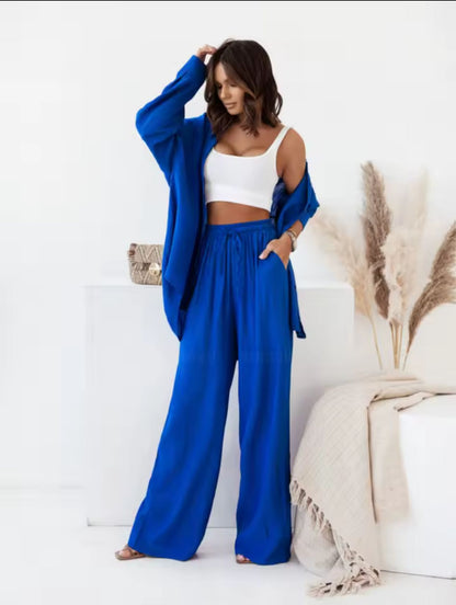 Completo Melany con canottiera in omaggio comodo e pratico tutte le taglie disponibili Made in Italy❤️