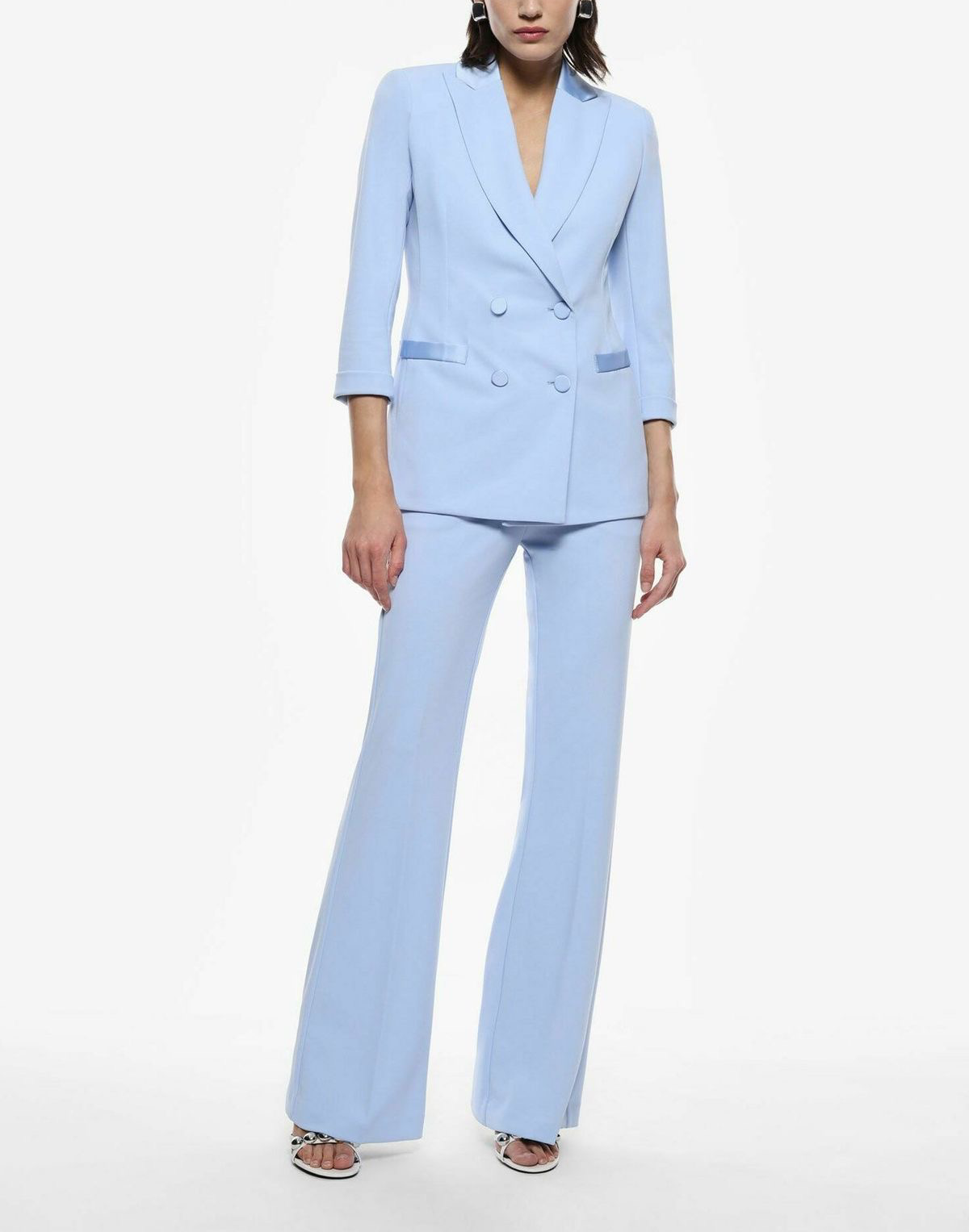 Splendido tailleur vestibilita regolare giacca foderata pantalone con vestibilità regolare Made in italy 🇮🇹