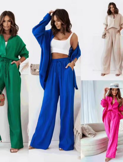 Completo Melany con canottiera in omaggio comodo e pratico tutte le taglie disponibili Made in Italy❤️